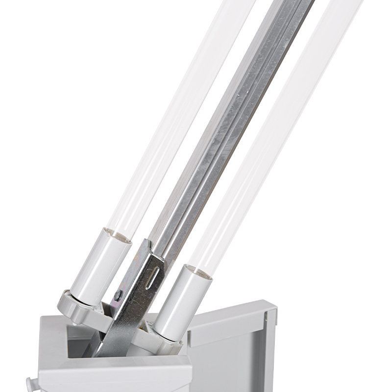 Xe đẩy tiệt trùng đèn UV ống đôi Xe đẩy tiệt trùng đèn UV ống đôi