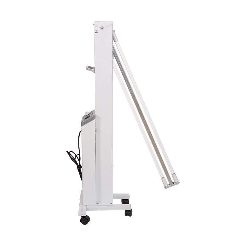 Xe đẩy tiệt trùng đèn UV ống đôi Xe đẩy tiệt trùng đèn UV ống đôi